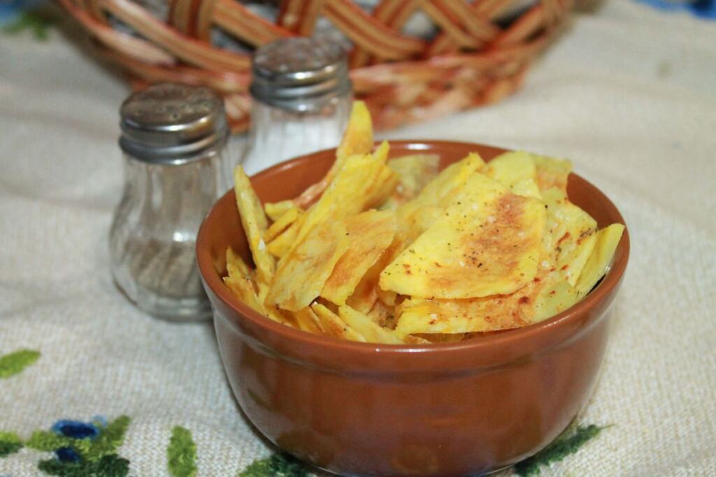 Домашние чипсы, которые не навредят фигуре