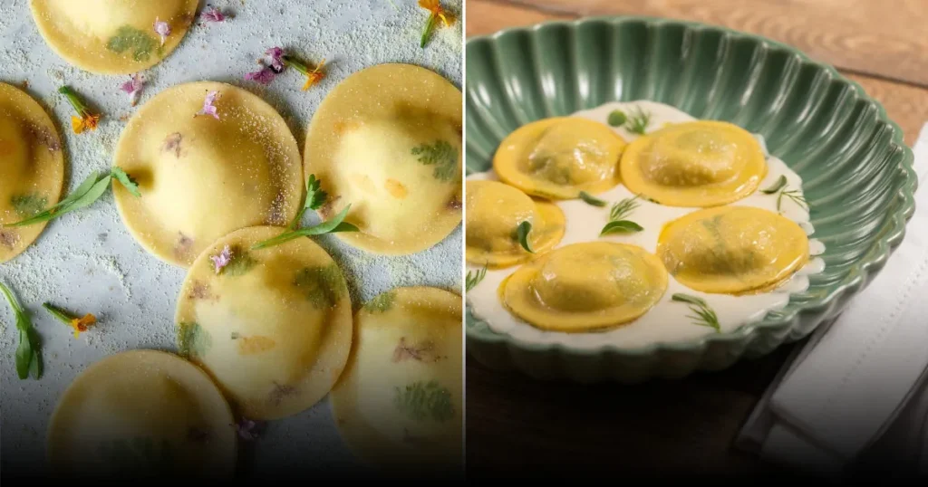 Равиоли с травами