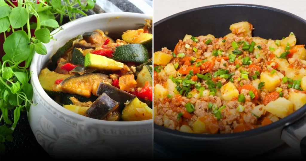 Овощное рагу с фаршем: простой и вкусный рецепт