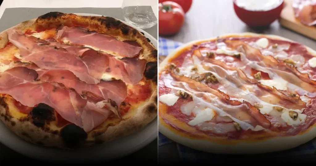 Пицца с маскарпоне со шпиком и грецкими орехами — новое слово в вашей кухне