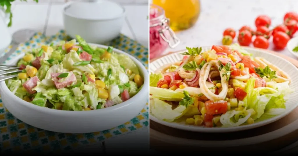 Яркие салаты с кукурузой для праздничного стола