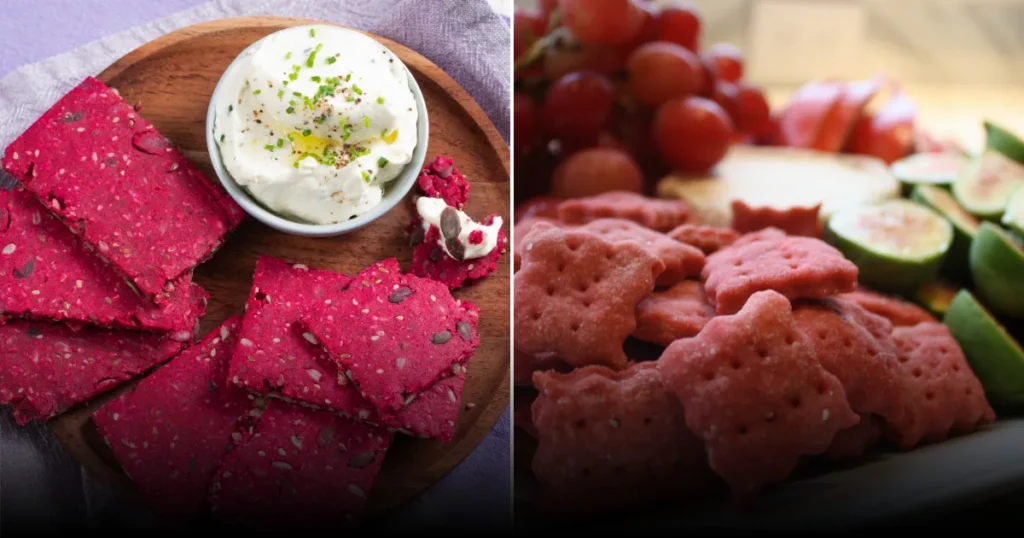 Крекеры из свеклы