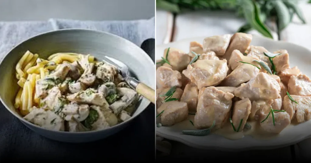 Мягкая индейка в сковороде