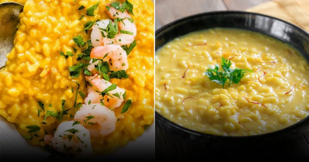 Шафрановый ризотто