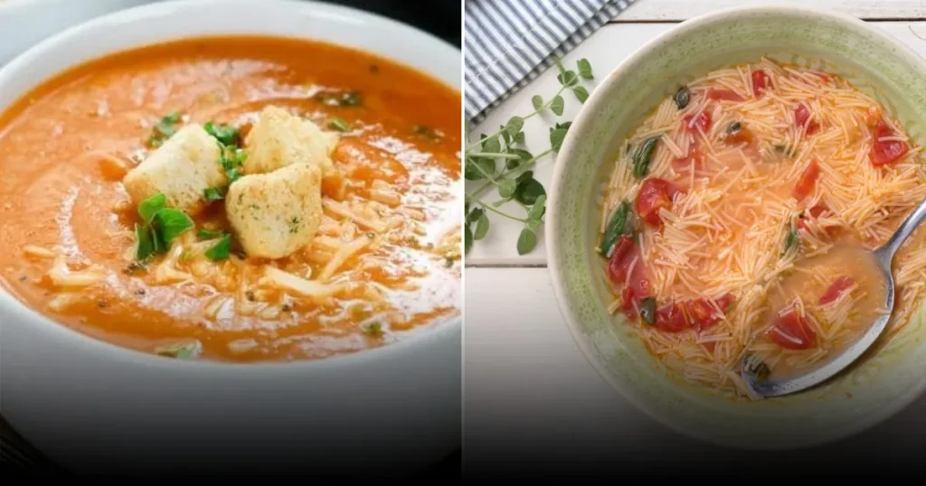 Легкий томатный суп