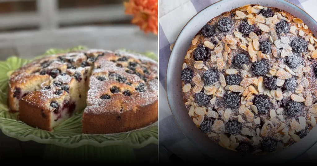 Черничный торт с рикоттой: Идеальное лакомство из южной Италии