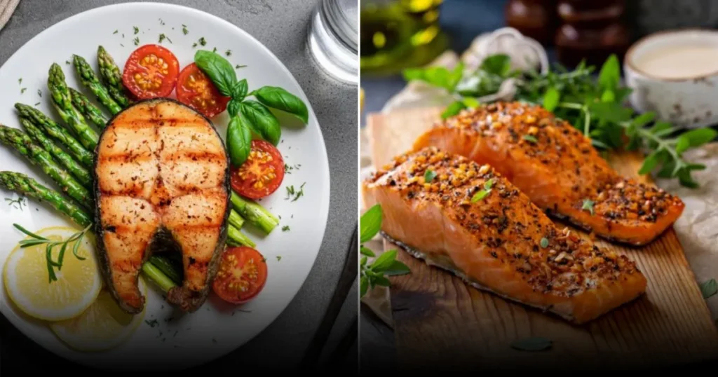 Вкусные стейки из лосося в аэрогриле — 8 рецептов