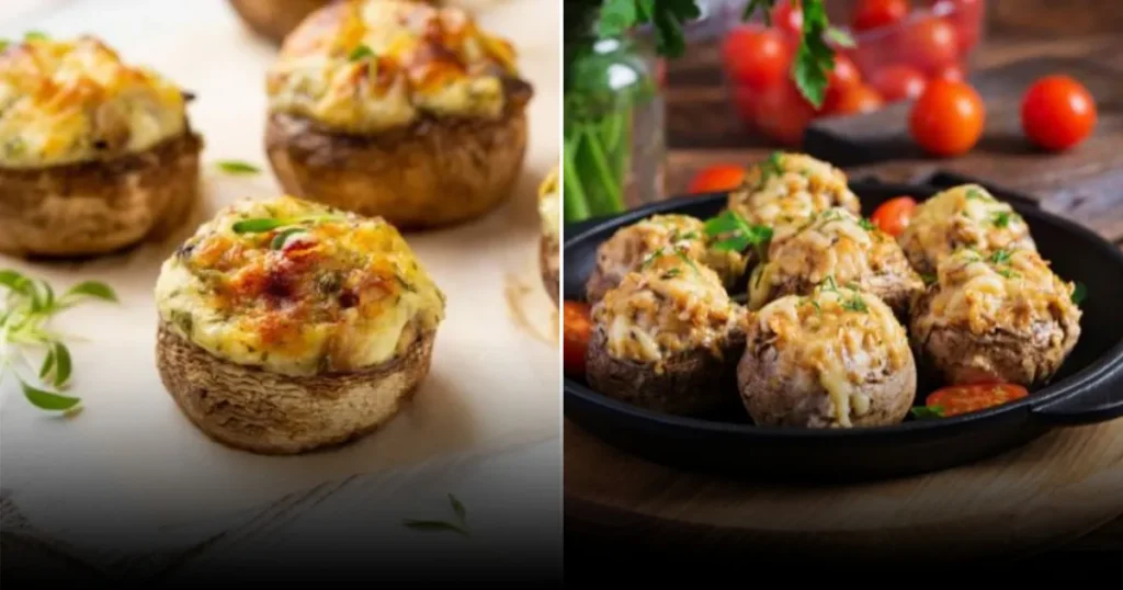 Фаршированные шампиньоны в аэрогриле: лучшие рецепты