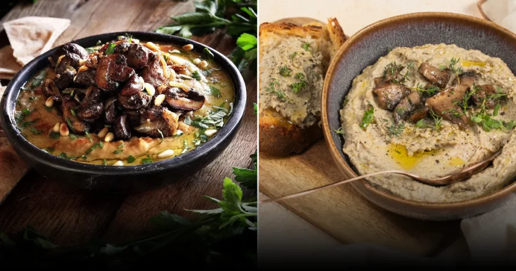 Грибной хумус