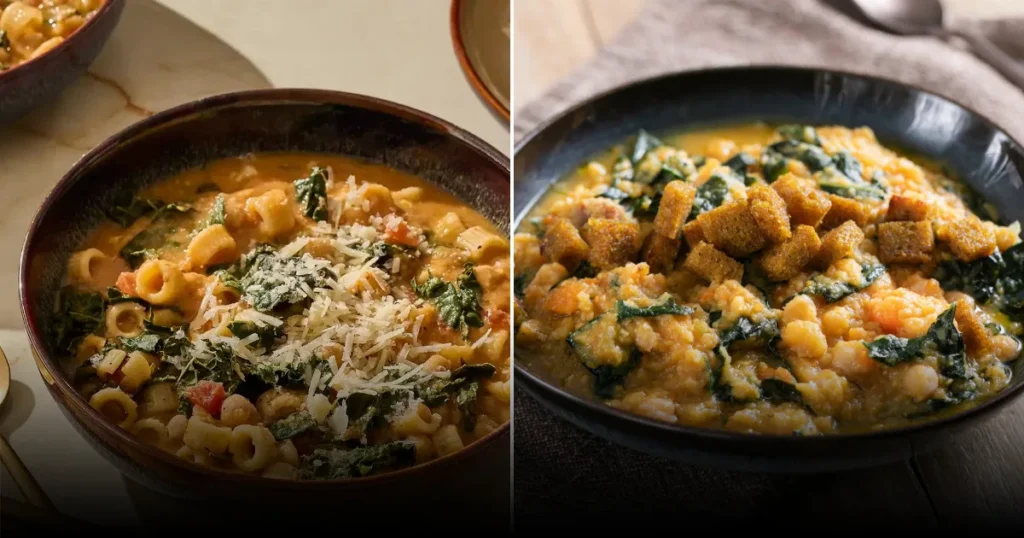 Тосканский суп с черной капустой и нутом: классика домашней кухни