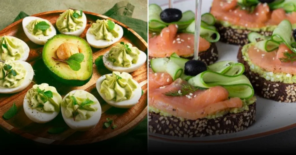 10 лучших рецептов канапе с авокадо для фуршета