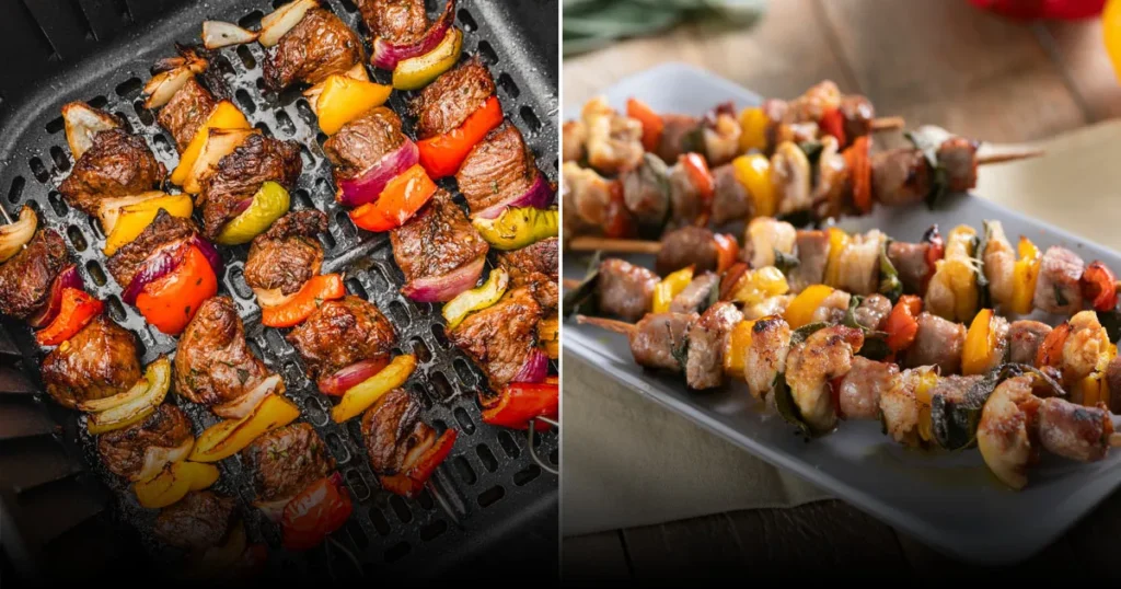 Мясные шашлыки в аэрогриле: быстрый и вкусный рецепт