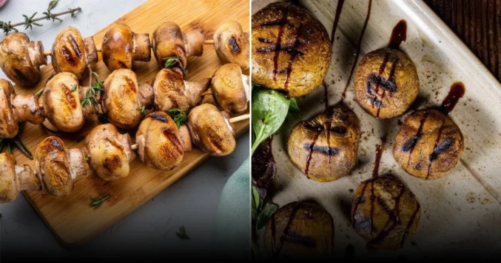 Шампиньоны на мангале: лучшие рецепты