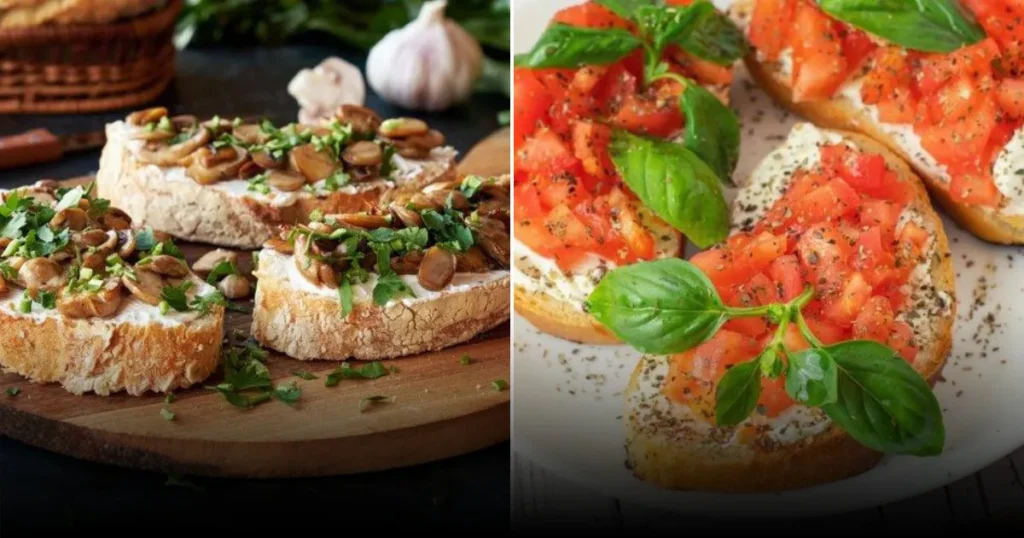 Брускетты с творожным сыром: рецепты и идеи для интересных закусок