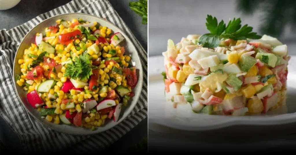 Зимние салаты с кукурузой: быстрые рецепты и идеи для легкого питания