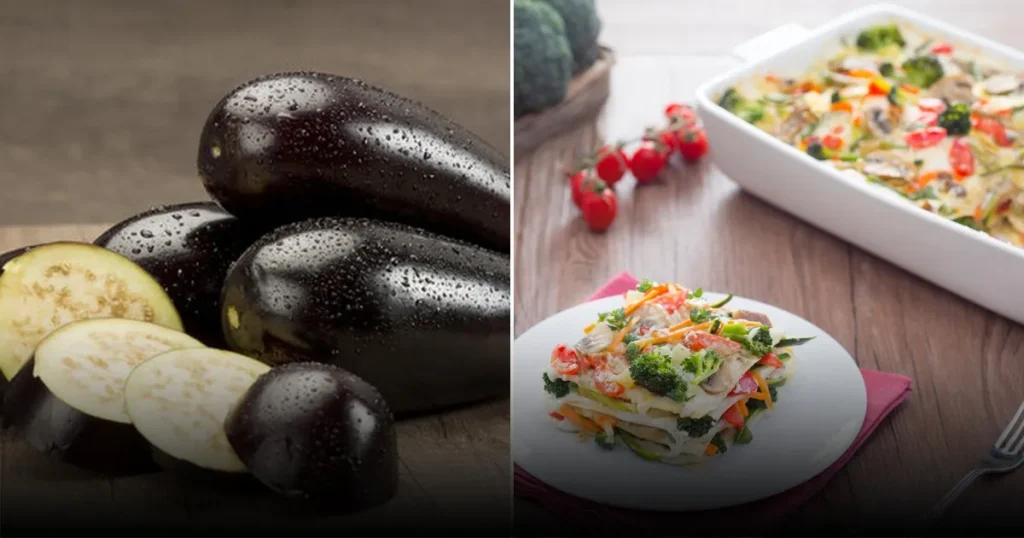 Запечённые баклажаны с творогом и чесноком: быстрая и вкусная закуска