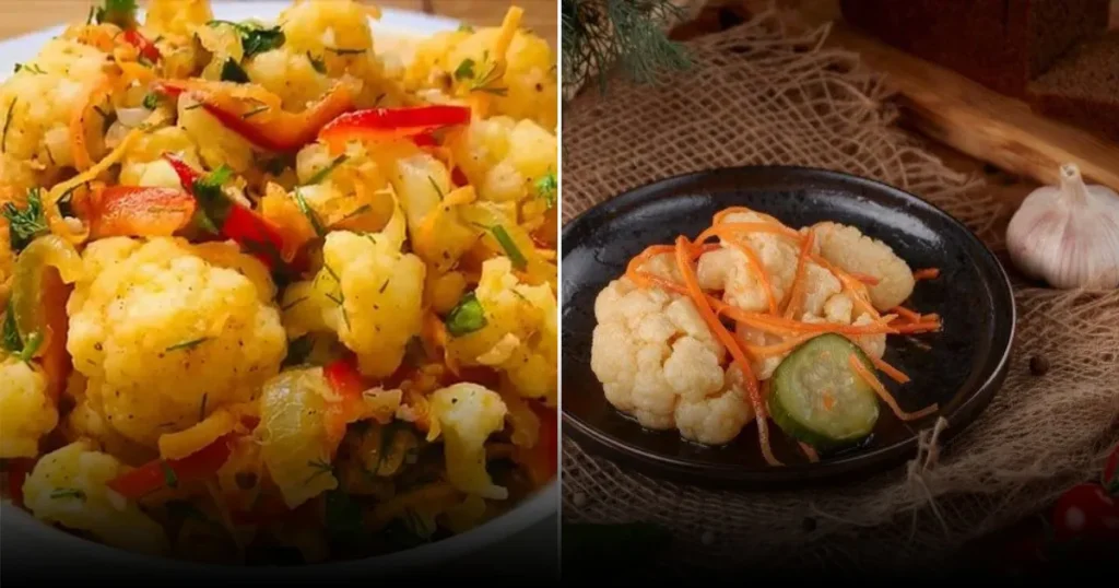Цветная капуста по-корейски: вкусная и пикантная закуска